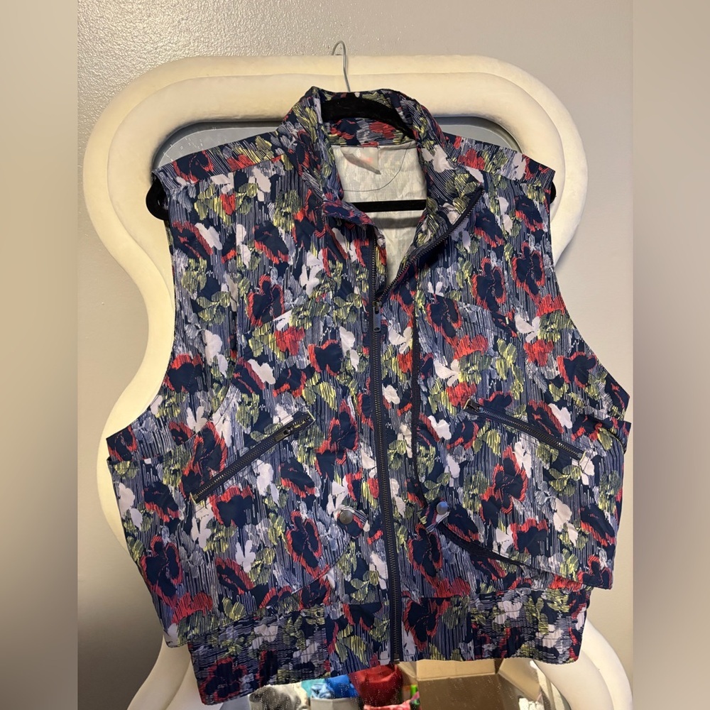 Free People Movement Off the Grid Printed Vest NWT